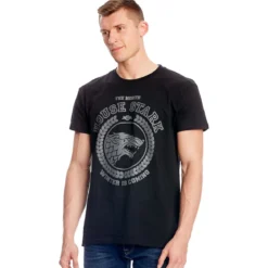 Game of Thrones - Stark Wappen T-Shirt schwarz