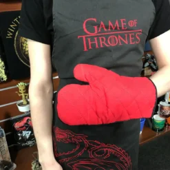 Game of Thrones - Targaryen Schürze mit Ofenhandschuh