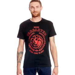 Game of Thrones - Targaryen Wappen T-Shirt schwarz