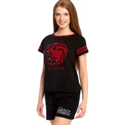 Game of Thrones - Targaryen Wappen Pyjama kurz Damen