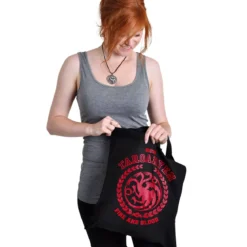 Game of Thrones - Targaryen Wappen Jutebeutel