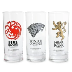 Game of Thrones - Wappen Gläser-Set