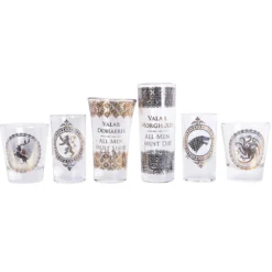 Game of Thrones - Wappen Shots Gläser 6er Set