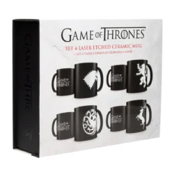 Game of Thrones - Wappen Tassenset Deluxe Limitierte Edition