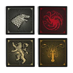 Game of Thrones - Wappen Untersetzer 4er Set