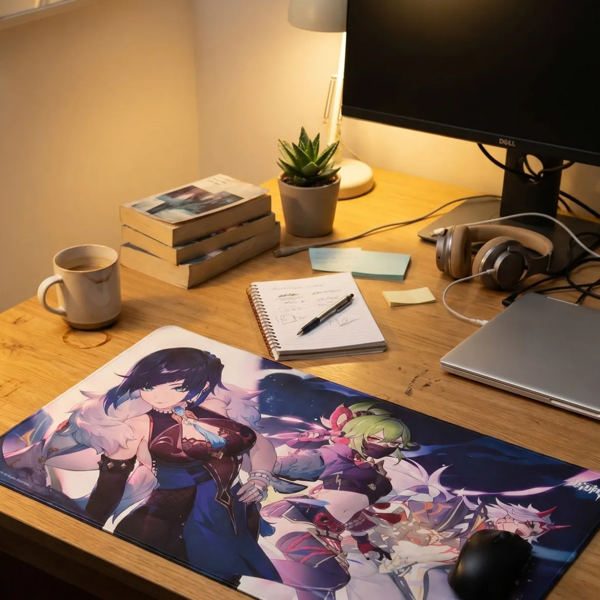 Genshin Impact - Yelan, Kuki Shinobu und Arataki Itto Mousepad