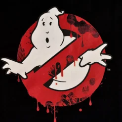 Ghostbusters - Glow in the Dark Logo T-Shirt schwarz