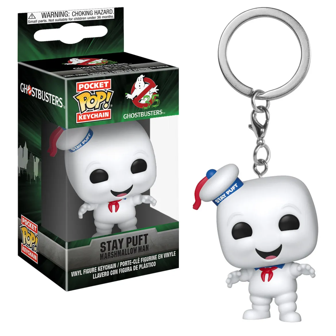 Ghostbusters - Marshmallow Man Funko Pop Schlüsselanhänger