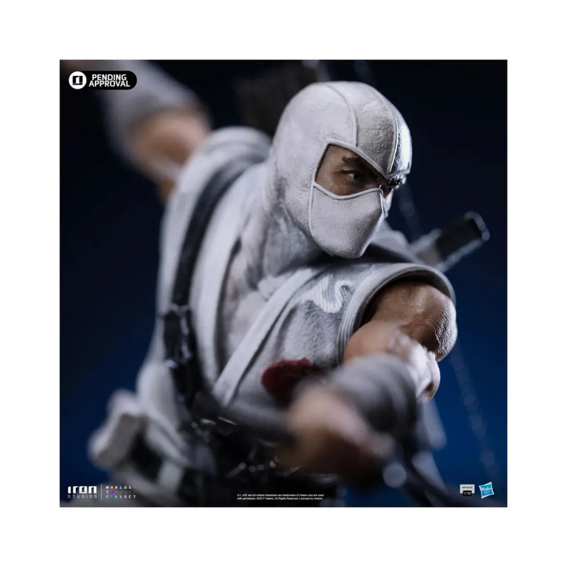 GI Joe Art Scale Statue 1/10 Storm Shadow 23 cm