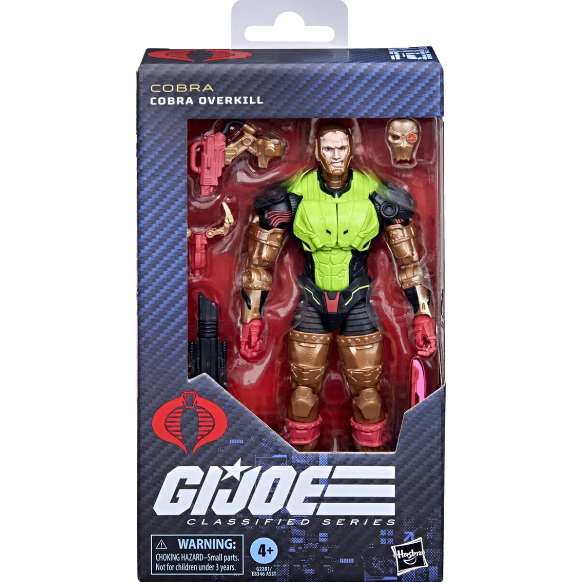 G.I. Joe Classified Series Actionfigur #201 Cobra Overkill