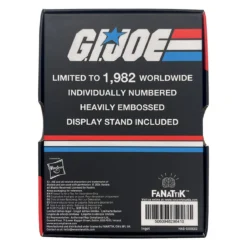 G.I. Joe Metallbarren A Real American Hero #1 Limited Edition