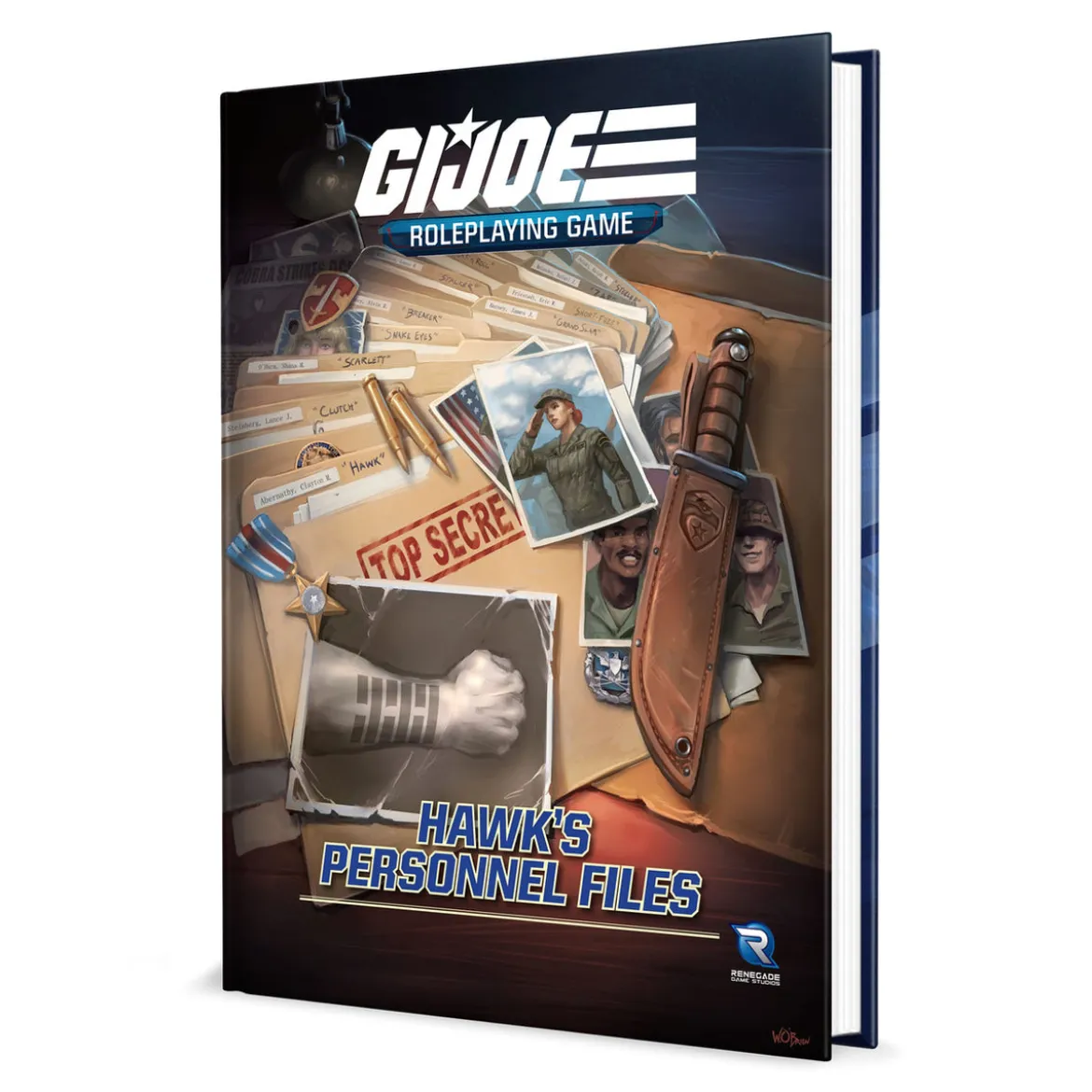 G.I. Joe RPG Buch Hawk's Personnel Files *Englische Version*