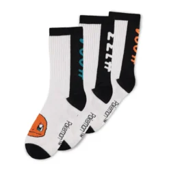 Glumanda, Gengar und Evoli Socken 3er Set - Pokemon