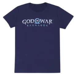 God of War Ragnarok - Logo T-Shirt blau