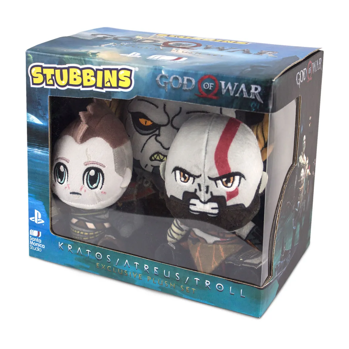 God of War - Stubbins Plüsch Figuren Set