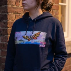 Godzilla - Mothra Hoodie blau
