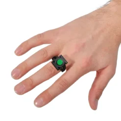 Green Lantern - Emblem Ring schwarz