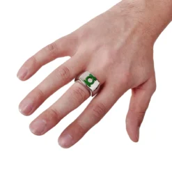 Green Lantern - Logo Ring grün