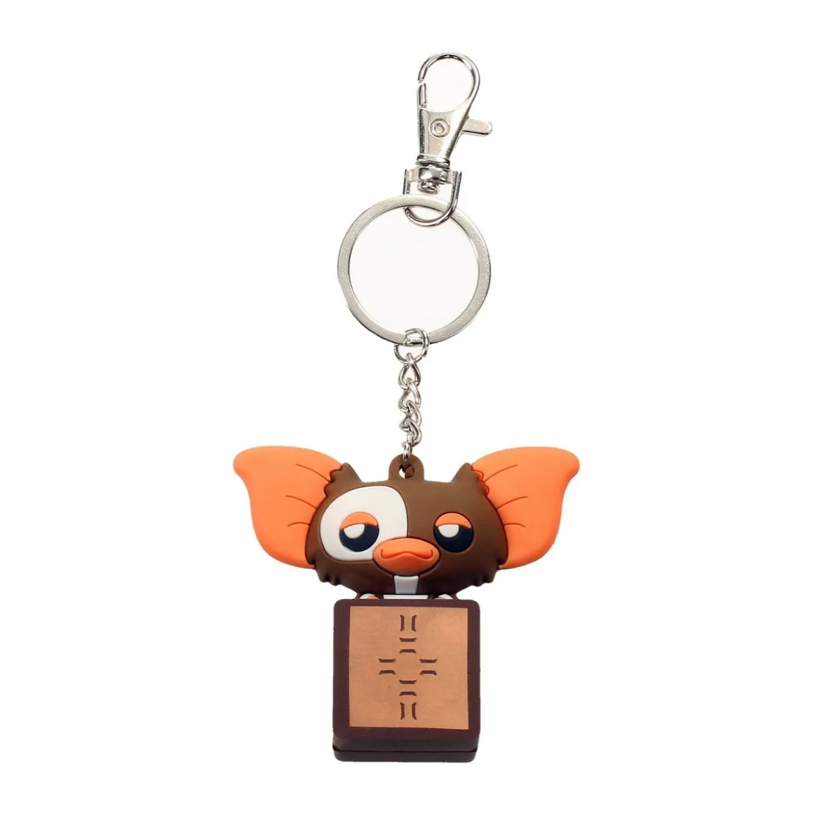 Gremlins Pokis Gummi-Schlüsselanhänger Gizmo in a Box 6 cm