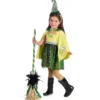 Grüne Hexe - Kinderkostüm