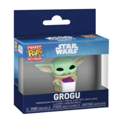 Grogu Funko Pop Schlüsselanhänger - Star Wars: Mandalorian & Grogu