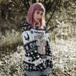 Grogu Galaxys Greetings Strickpullover - Star Wars The Mandalorian