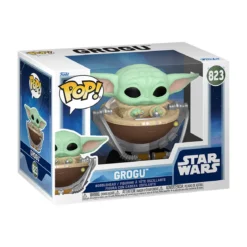 Grogu im Kinderwagen Funko Pop Wackelkopf-Figur - Star Wars The Mandalorian and Grogu