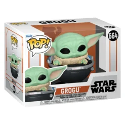 Grogu im Kinderwagen Funko Pop Wackelkopf-Figur - Star Wars The Mandalorian