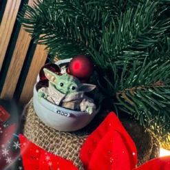 Grogu im Kinderwagen Weihnachtsbaum-Schmuck - Star Wars The Mandalorian