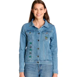 Grogu Jeansjacke Damen blau - Star Wars The Mandalorian