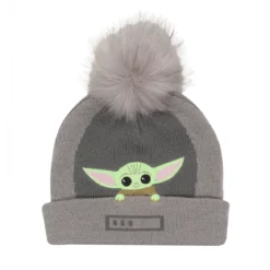 Grogu Mütze mit Bommel - Star Wars The Mandalorian