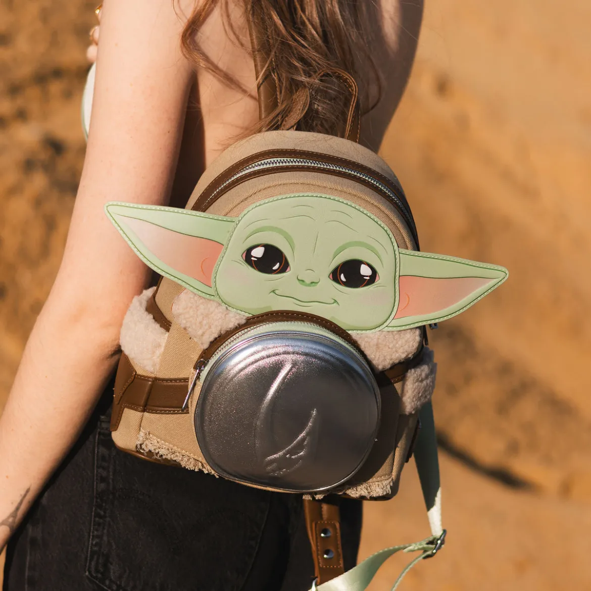 Grogu Sherpa Mini Rucksack - Star Wars The Mandalorian