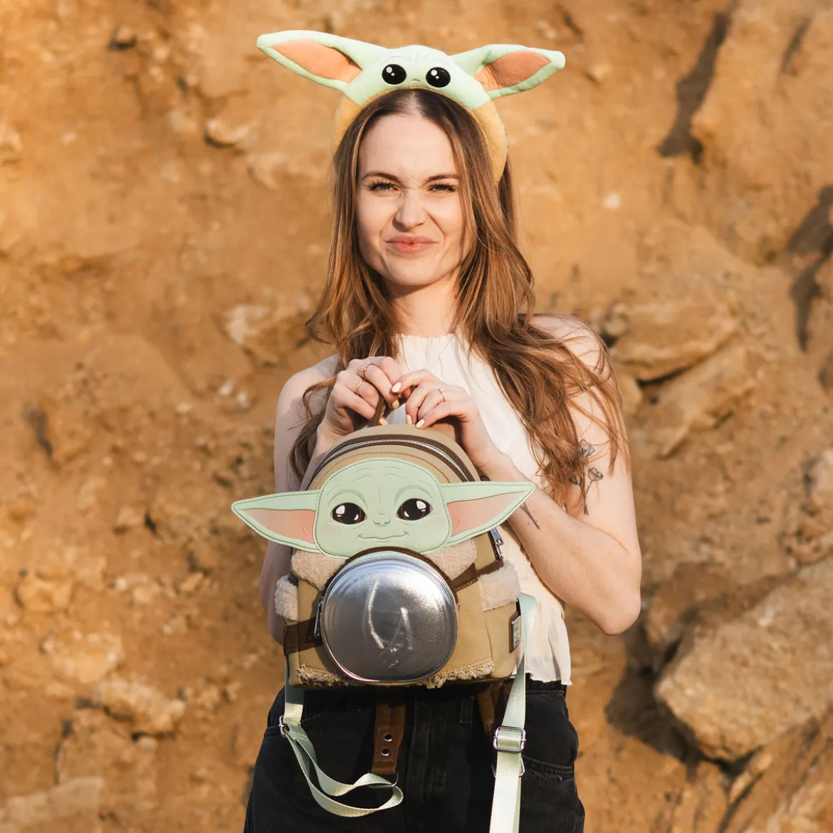 Grogu Sherpa Mini Rucksack - Star Wars The Mandalorian