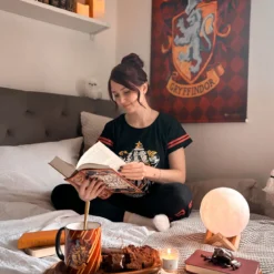 Gryffindor Wappen Pyjama schwarz - Harry Potter