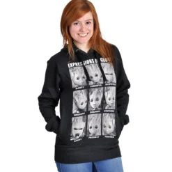 Guardians of the Galaxy - Groot Expressions Hoodie grau