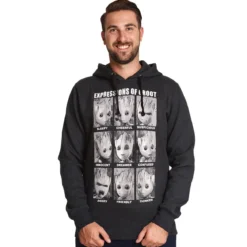 Guardians of the Galaxy - Groot Expressions Hoodie grau