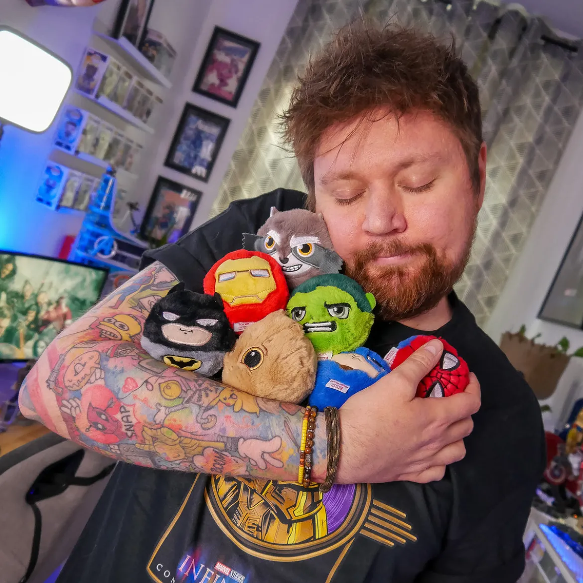 Guardians of the Galaxy - Rocket Beanie Bouncers hüpfender Plüsch Ball
