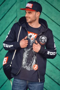 Guardians of the Galaxy - Rocket Raccoon Kapuzenjacke schwarz