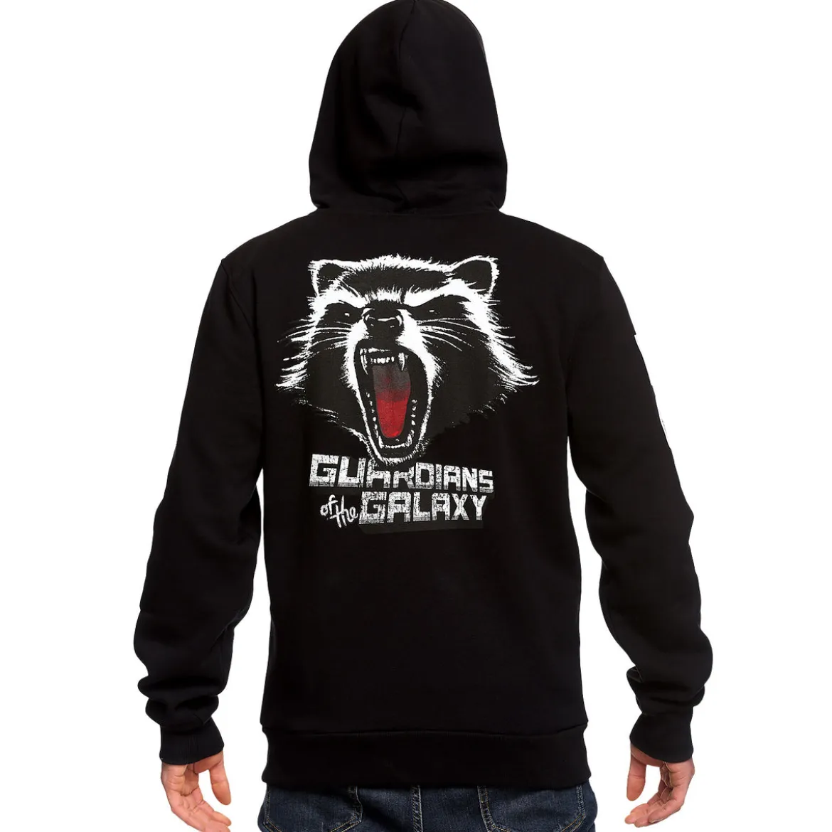 Guardians of the Galaxy - Rocket Raccoon Kapuzenjacke schwarz