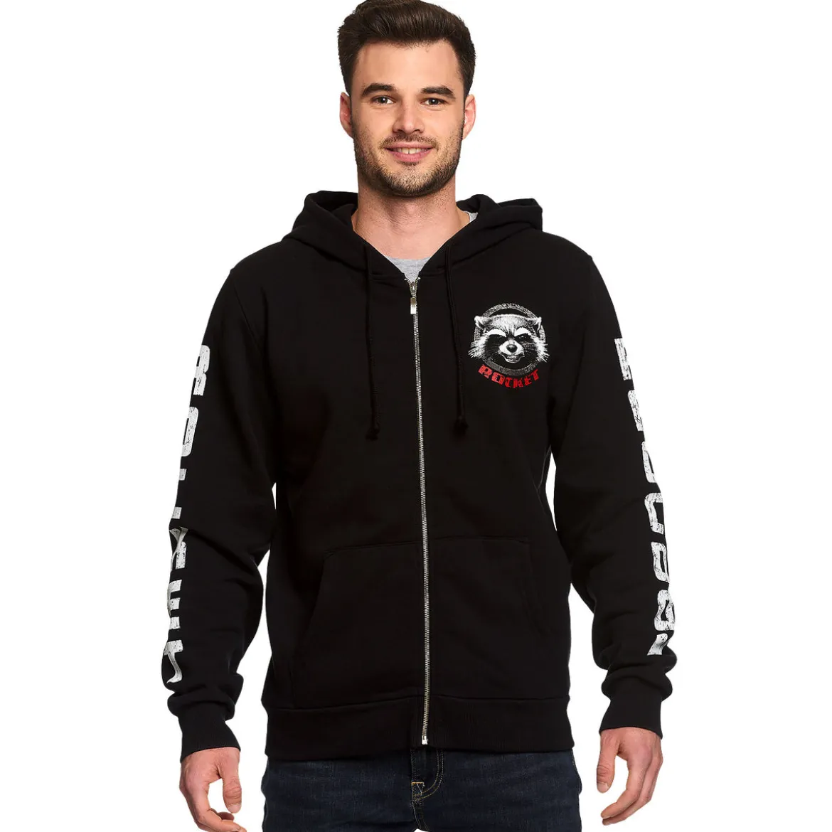 Guardians of the Galaxy - Rocket Raccoon Kapuzenjacke schwarz