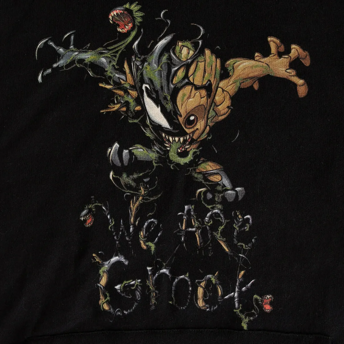 Guardians of the Galaxy - Venomized Groot Hoodie schwarz