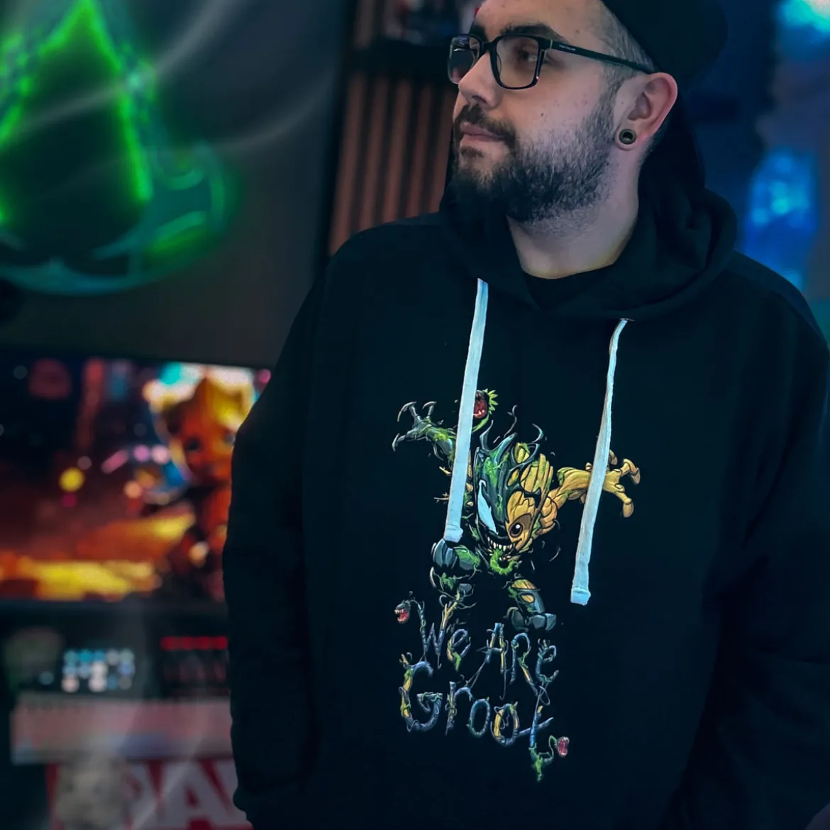 Guardians of the Galaxy - Venomized Groot Hoodie schwarz