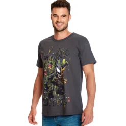 Guardians of the Galaxy - Venomized Groot T-Shirt grau