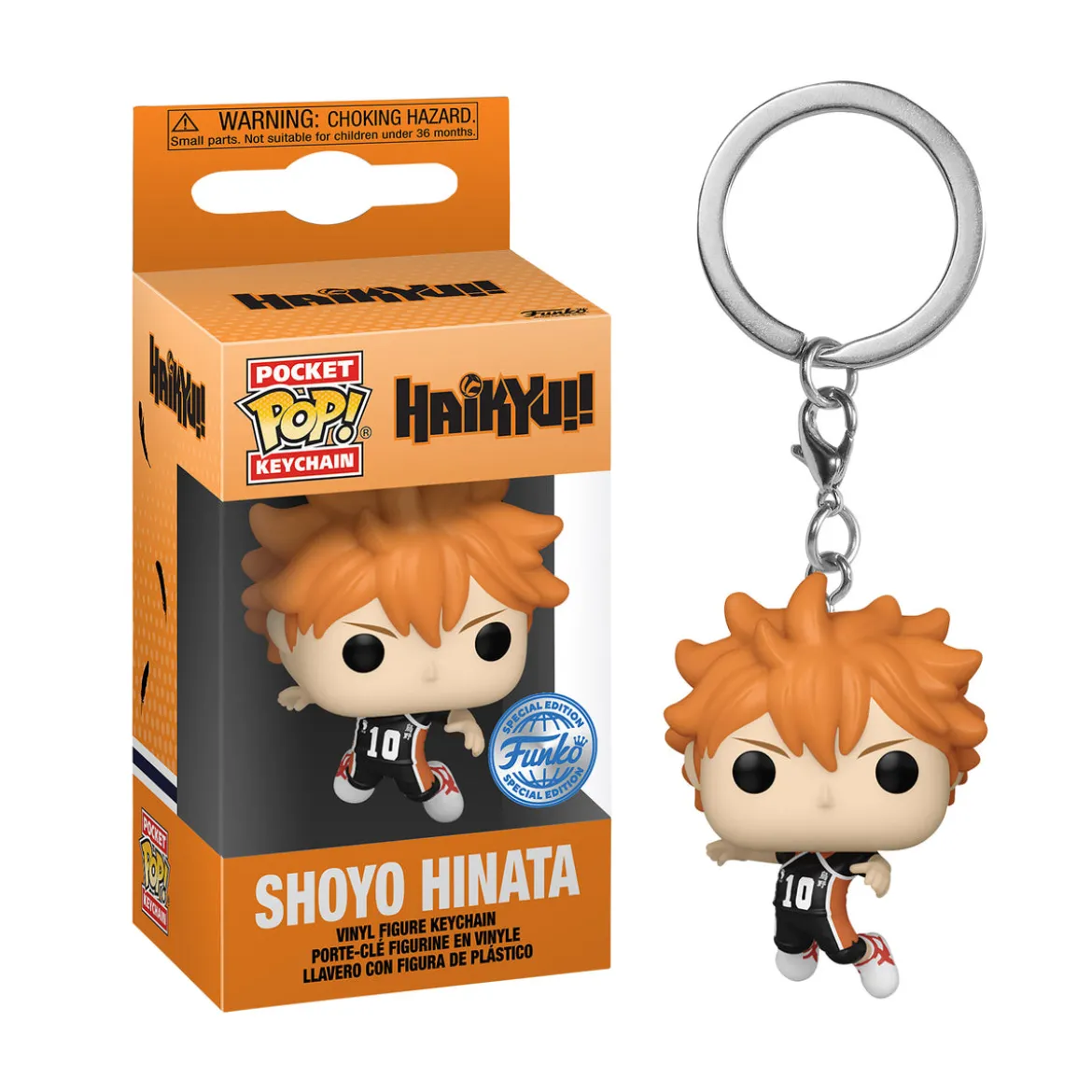 Haikyu!! - Shoyo Hinata Funko Pop Schlüsselanhänger