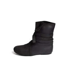 Haithabu Stiefel aus Nubukleder Floki schwarz
