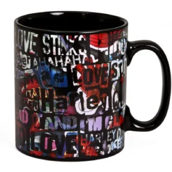 Harley Quinn Comic Thermoeffekt Tasse