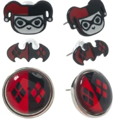 Harley Quinn - Ohrstecker Set