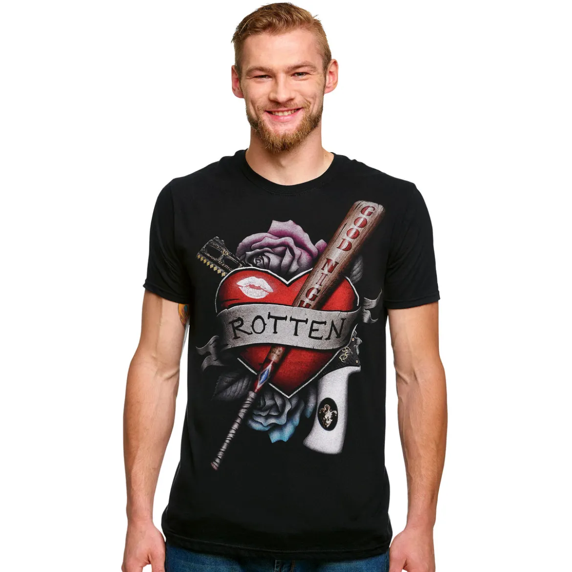 Harley Quinn - Rotten T-Shirt schwarz