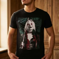 Harley Quinn T-Shirt schwarz - The Suicide Squad