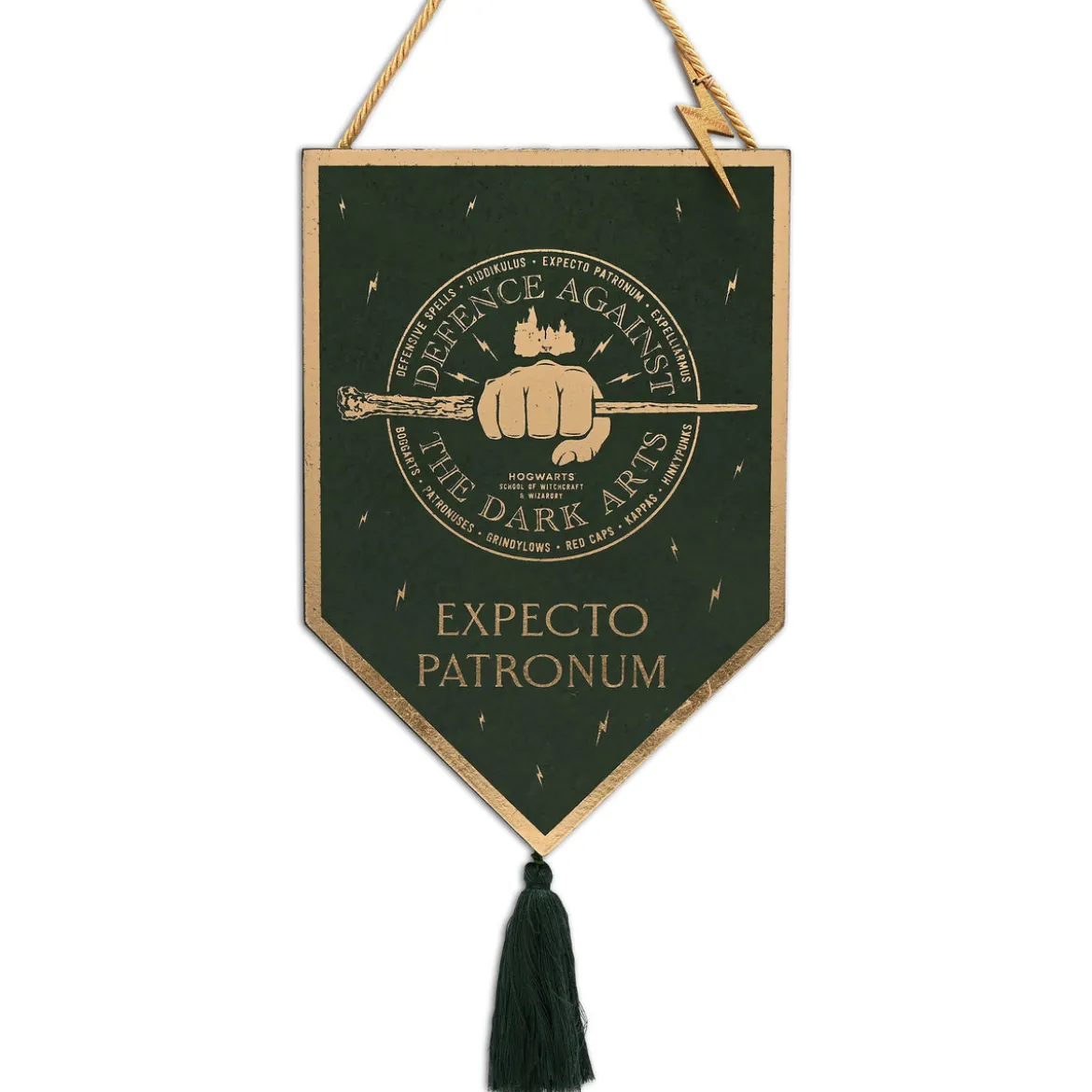 Harry Potter - Alumni Expecto Patronum Wandbild Holz